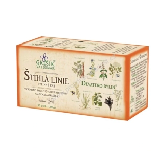 Bylinný čaj Štíhlá linie 20x1,5 g GREŠÍK
