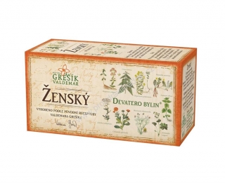 Bylinný čaj Ženský 20x1 g GREŠÍK