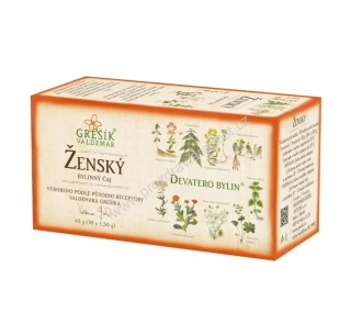 Bylinný čaj Ženský 20x1 g GREŠÍK