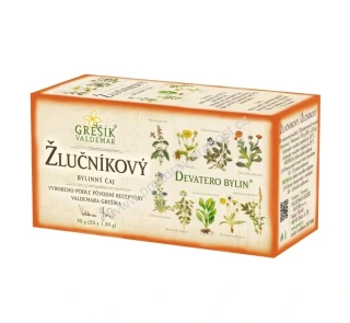 Bylinný čaj Žlučníkový 20x1,5 g GREŠÍK