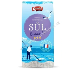 Mořská sůl „BRETAŇSKÁ“ 500 g DRUID