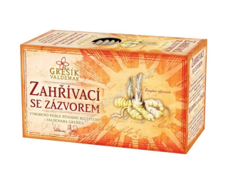 Zahřívací se zázvorem 20x1,5 g GREŠÍK