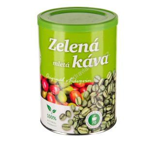 Zelená káva mletá 230 g KÁVOVINY