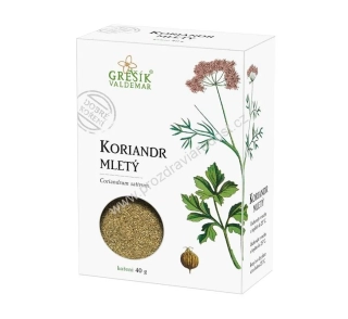 Dobré koření Koriandr mletý 40 g GREŠÍK
