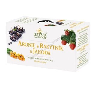 Čaj Aronie & Rakytník & Jahoda GREŠÍK