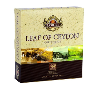 Basilur Leaf of Ceylon Assorted 40 n.s.