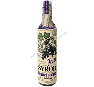 Syrob Černý rybíz 500 ml KITL