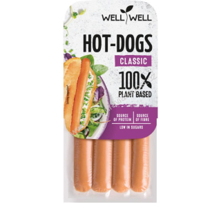 Párky hrachové klasik 200 g Well Well