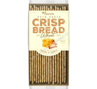 Křehký chléb sýr-česnek 130 g DANVITA