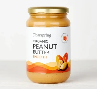 Arašídové máslo jemné 350 g Bio Clearspring