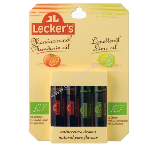 Olej 100% mandarinkový a limetkový 4x2 ml Bio Lecker´s