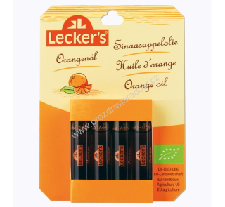 Olej 100% pomerančový 4x2 ml Bio Lecker´s