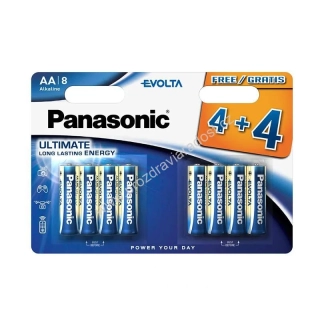 Panasonic LR6EGE/8BW 4+4 AA EVOLTA