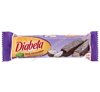 Dibeta Oplatky kokosové celomáčené 34 g PLH