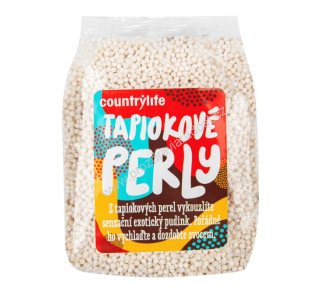 Perly tapiokové 250 g COUNTRY LIFE